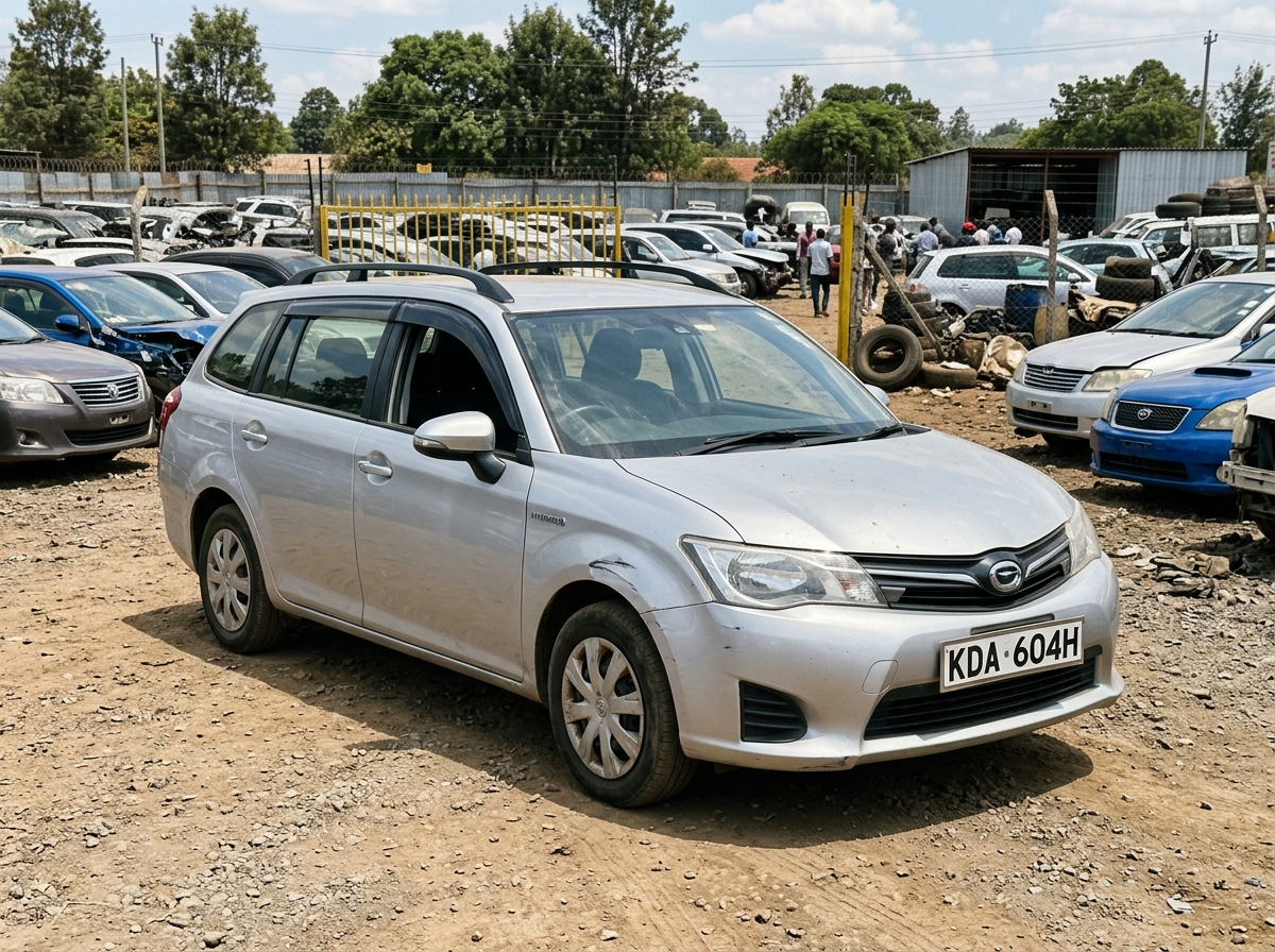 2017 Toyota Vitz 1.3L F Package (Salvage Donor Shell)